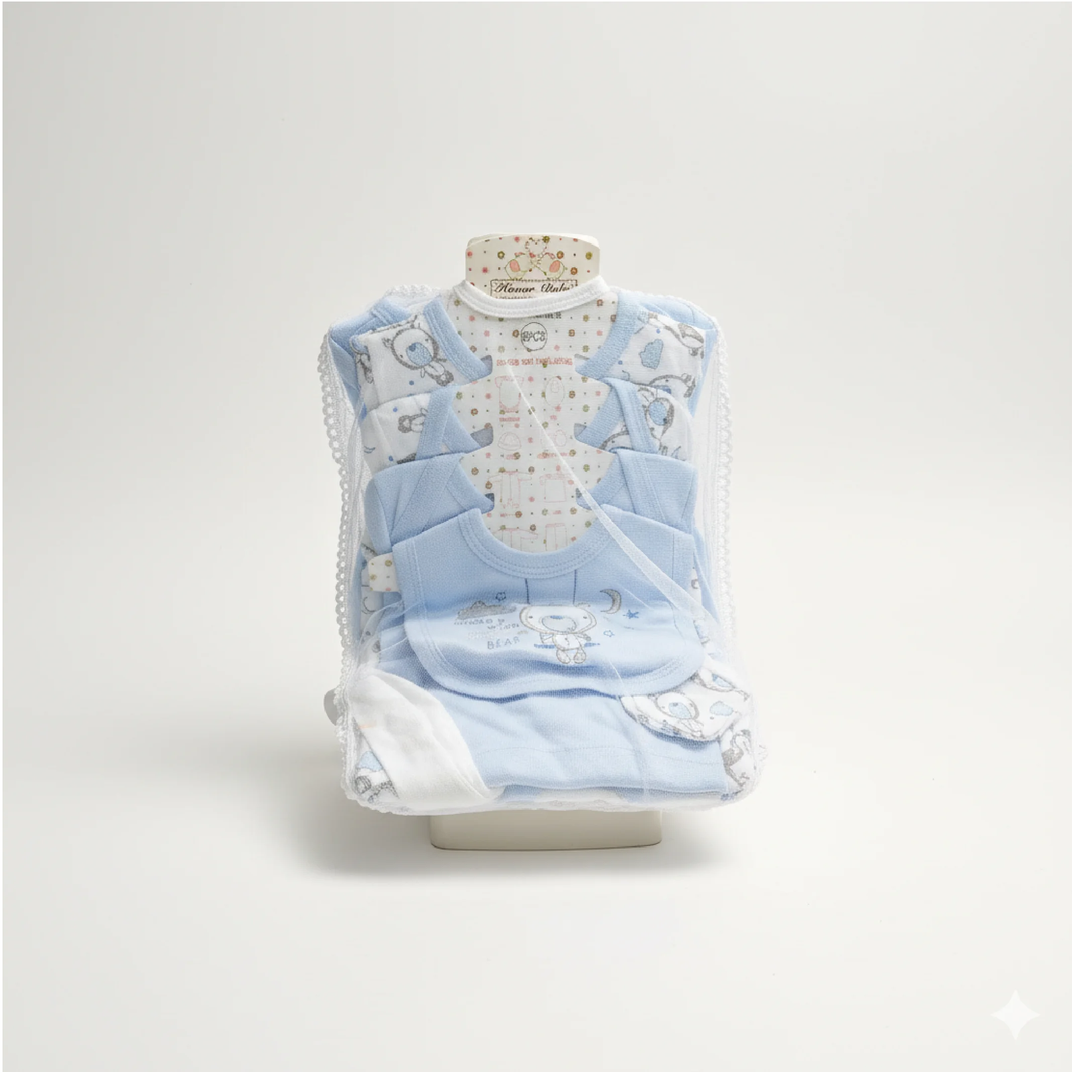 7 Pieces Baby Receiving Set – Complete Comfort & Care Essentials for Newborns — image 2